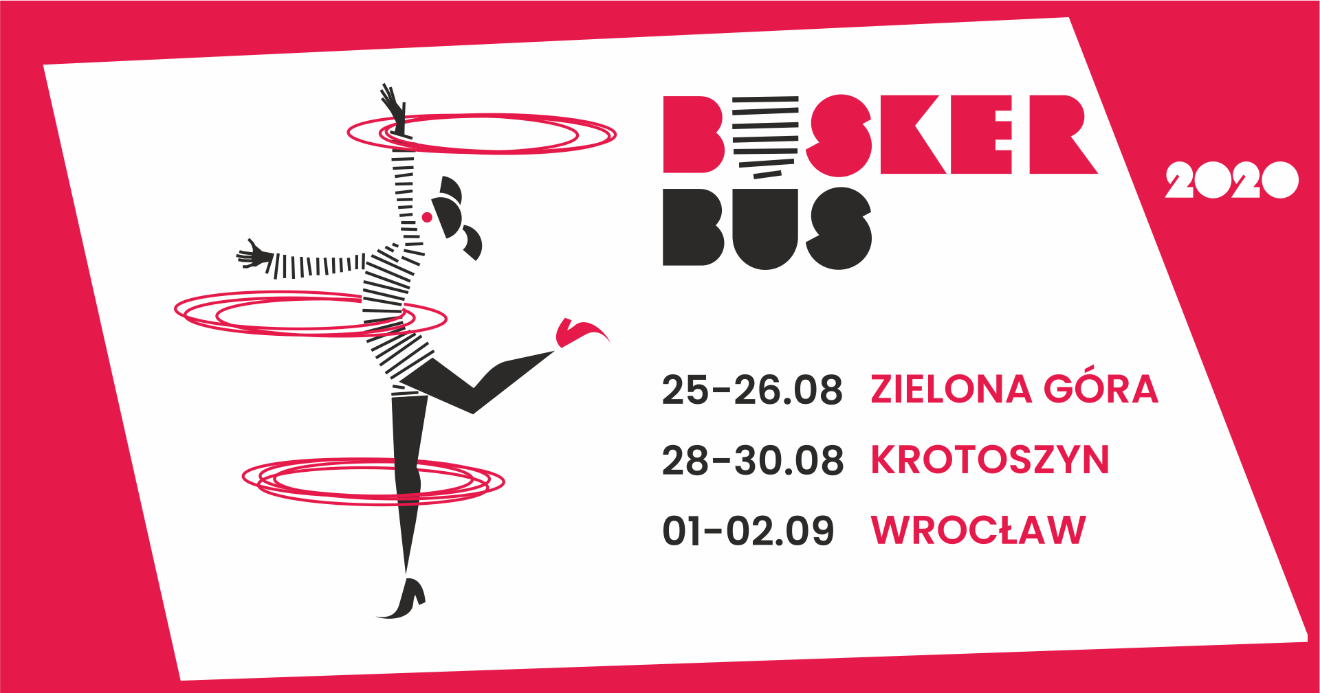 BuskerBus 2020 grafika promocyjna 