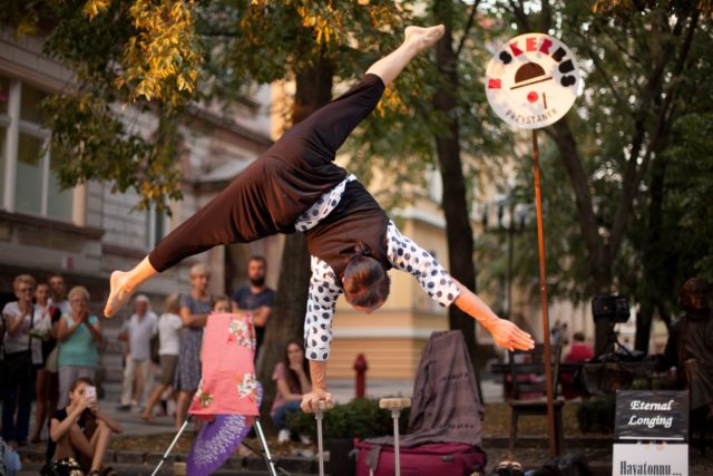 Hayatonnu... - pokaz podczas Festiwalu BuskerBus